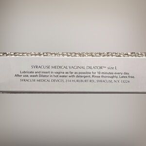 Syracuse Medical Vaginal Dilator
